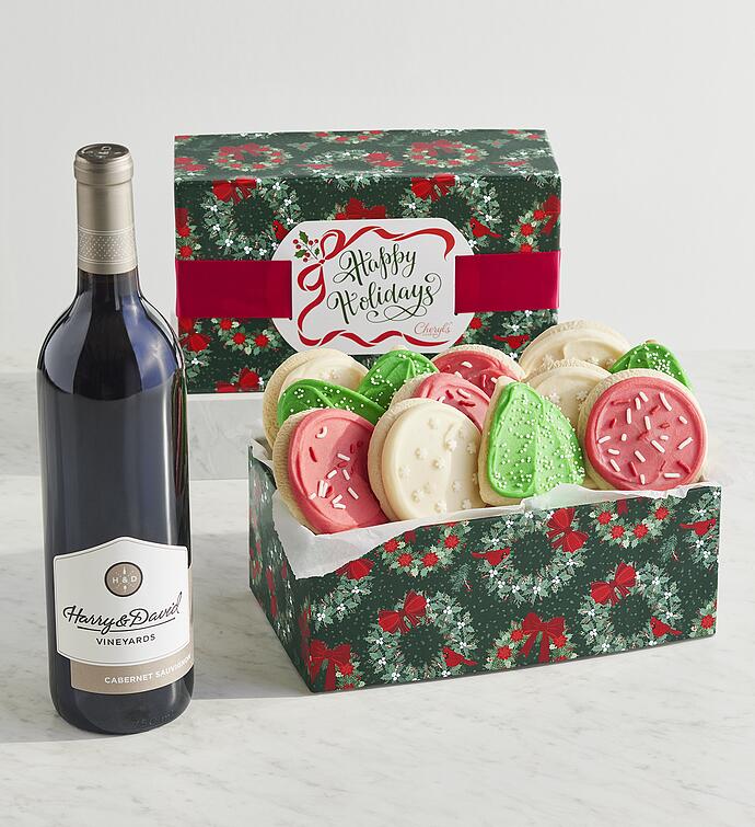 Red Wine And Cheryl's® Holiday Cookies, Family Item Food Gourmet Bakery Cookies, Chocolates & Sweets by Harry & David