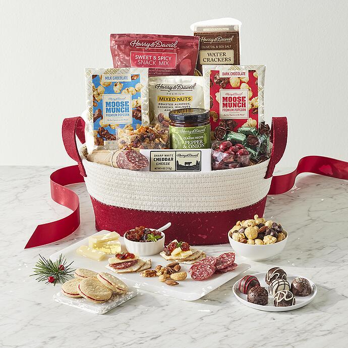 Season&#x27;s Best Snack Gift Basket