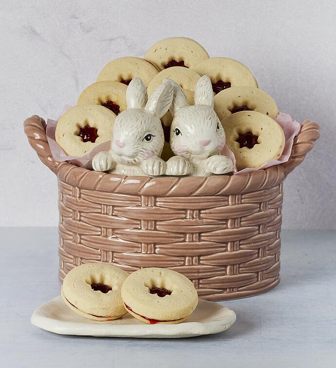 Easter Bunny Dish with Treats