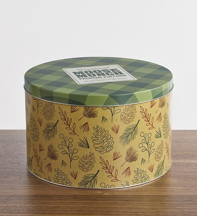Moose Munch® Premium Popcorn Holiday Tin
