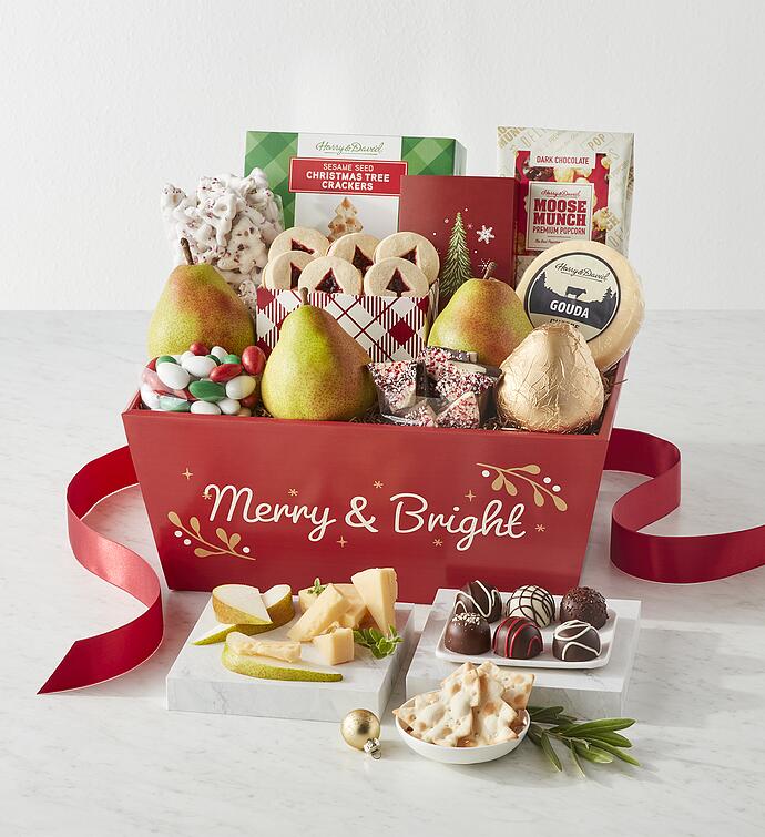Classic Christmas Gift Basket