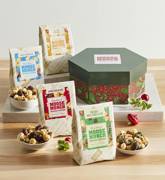 Moose Munch® Premium Popcorn Mini Holiday Sampler