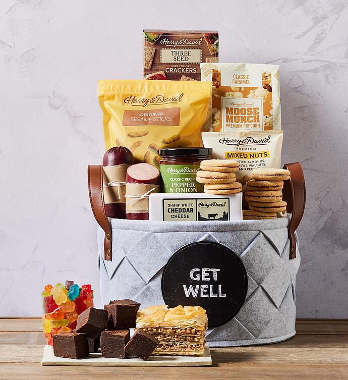 Deluxe "Get Well" Gift Basket 