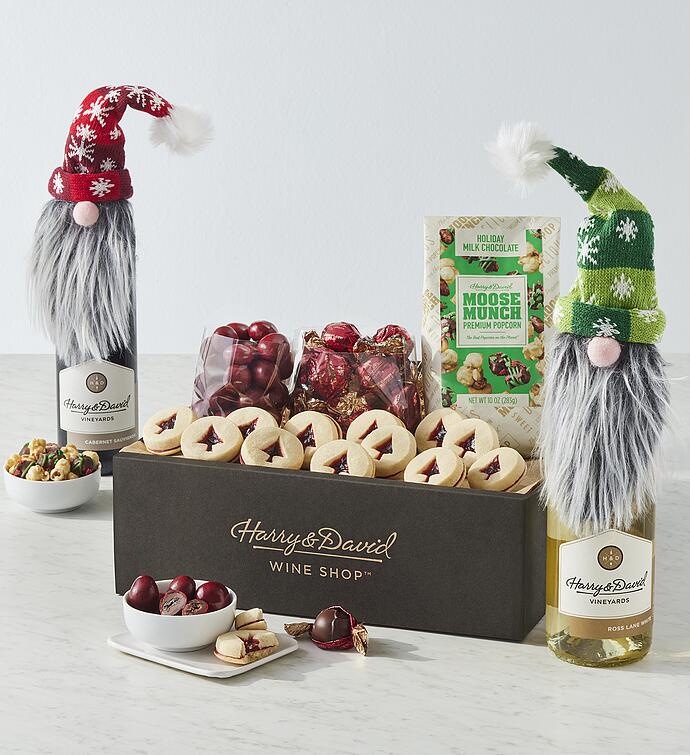 Winter Whimsy Wine Gift