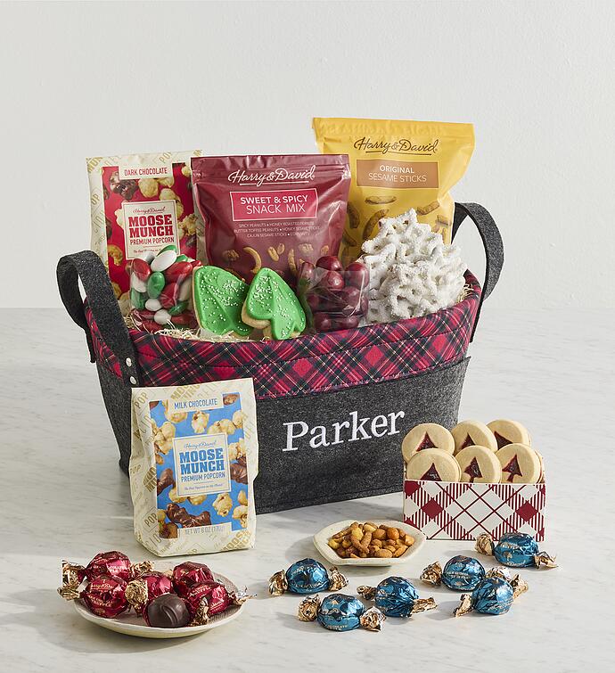 Personalized Christmas Gift Basket
