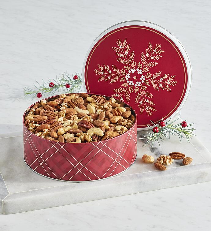 Grand Holiday Mixed Nuts Tin