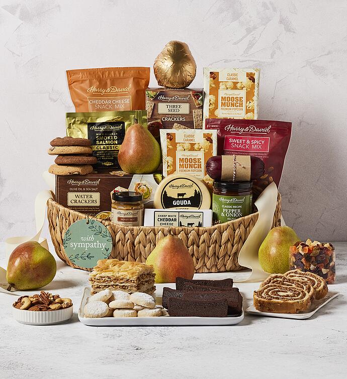 Sympathy Hearthside Gift Basket