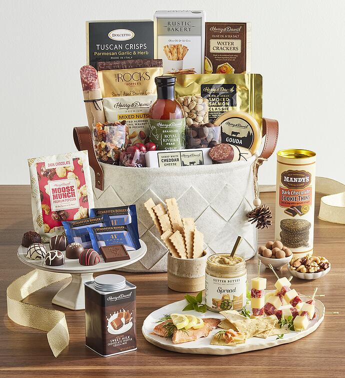 Cozy Luxury Gift Basket