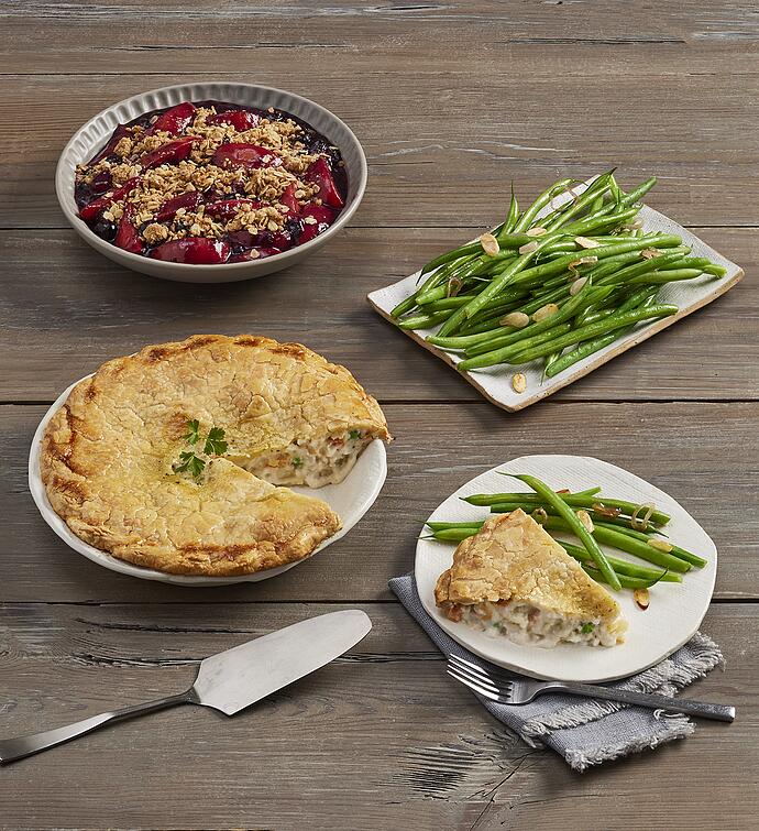 Comforting Sympathy Chicken Pot Pie Meal