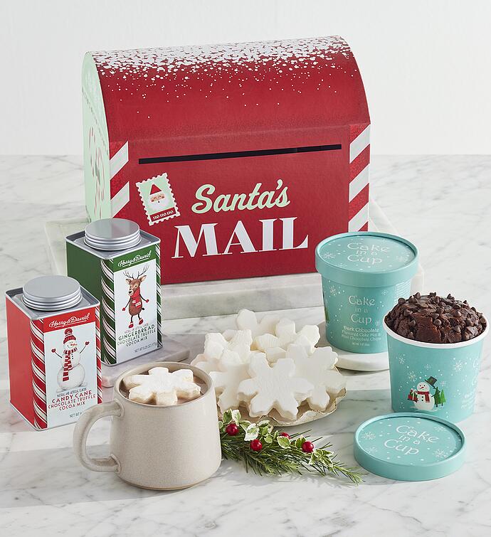 Holiday Mailbox Cocoa Gift