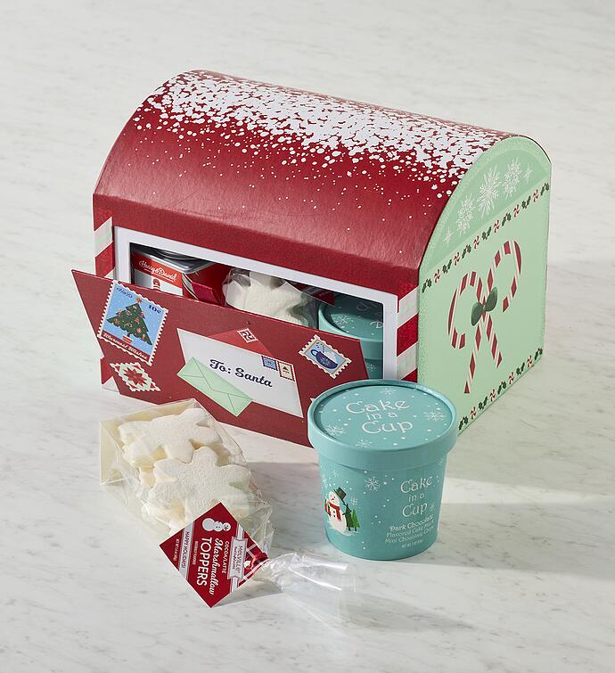 Holiday Mailbox Cocoa Gift