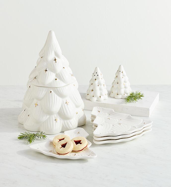 Holiday Trees Salt and Pepper Shakers