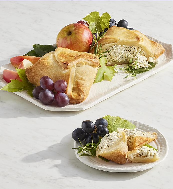 Rosemary Thyme Chevre en Croûte Duo