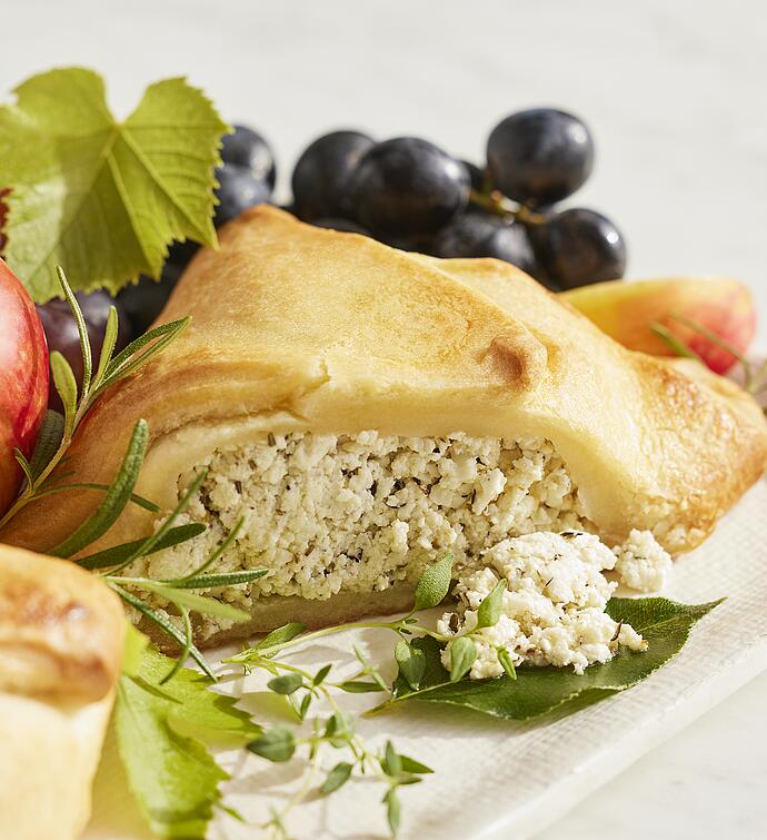 Rosemary-Thyme Chevre en Croûte Duo
