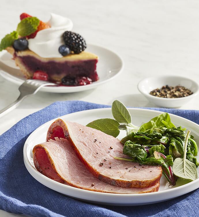 Boneless Carving Ham and Oregon Berry Pie