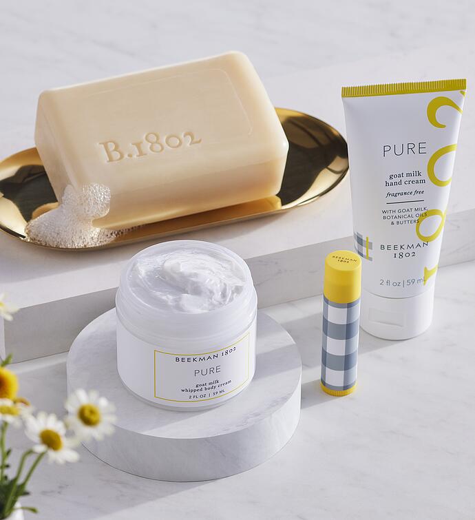 Bodycare Set with Personalized Cosmetic Bag