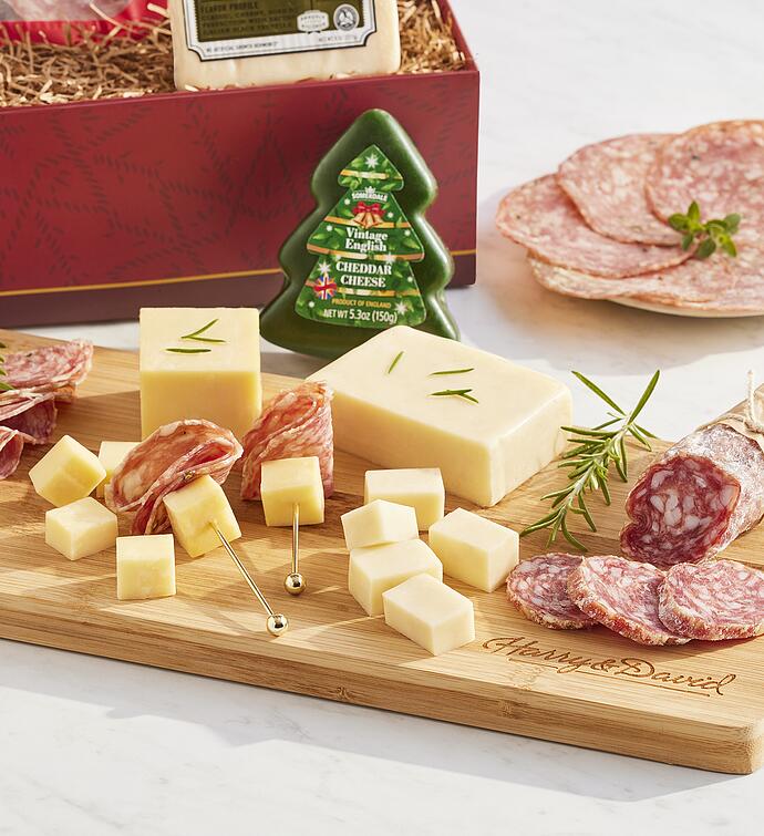 Holiday Charcuterie and Cheese Board Gift