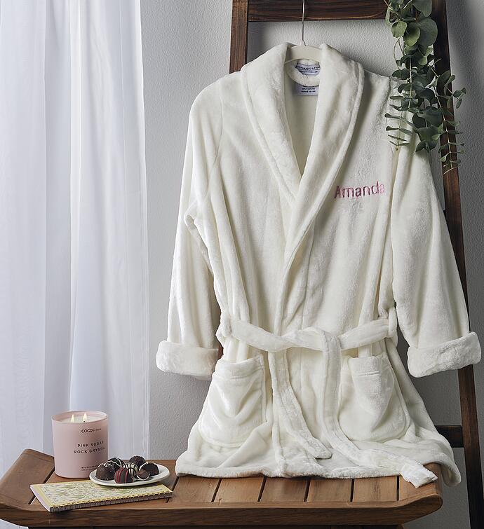 Personalized Robe with Self-Care Gift Box 