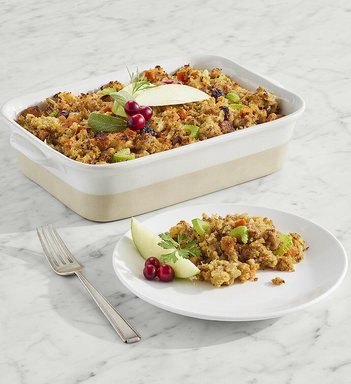 Sourdough Cornbread Sausage Stuffing