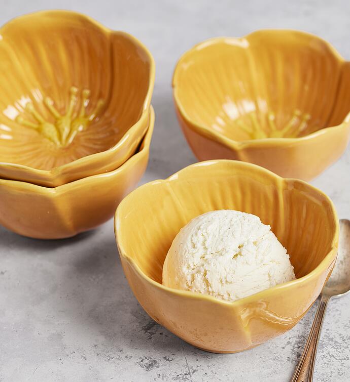 Flower Bowls   Set of 4