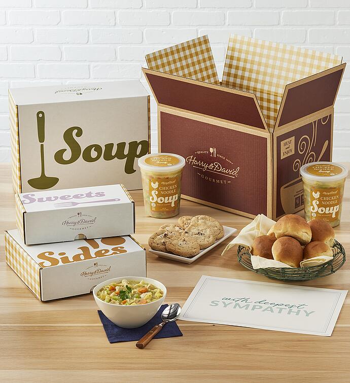 Classic Chicken Noodle Soup Gift Box with Occasion Placard