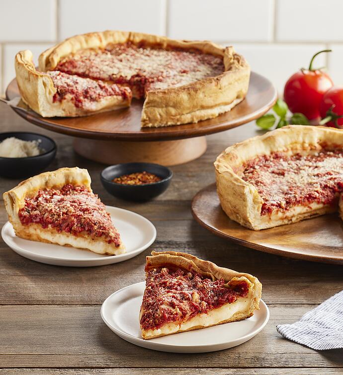 Giordano's Chicago-Style Deep Dish Cheese Pizza Duo