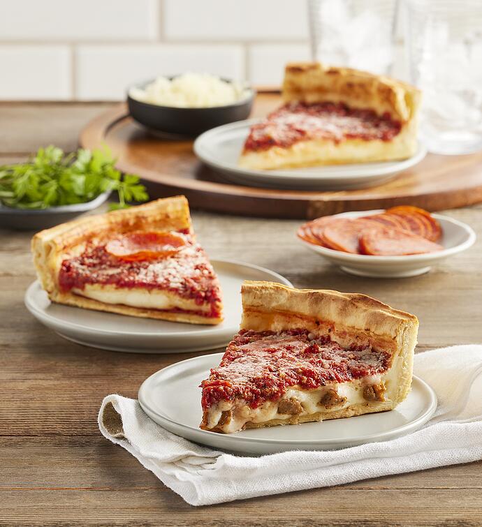 Giordano's Chicago-Style Deep Dish Pizza Trio