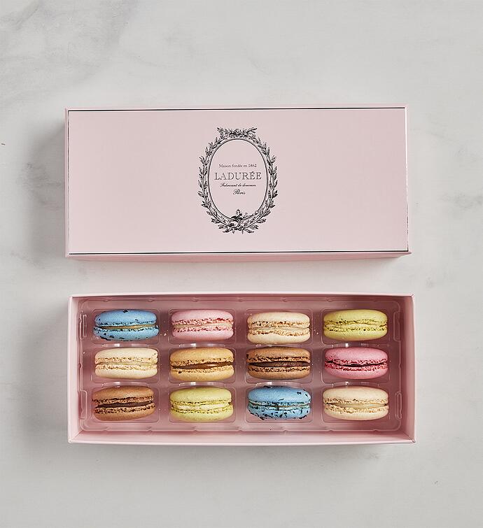 Ladurée Macaron Pink Gift Box of 12