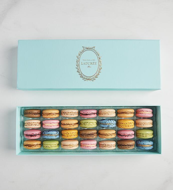 Ladurée Macaron Blue Gift Box of 28