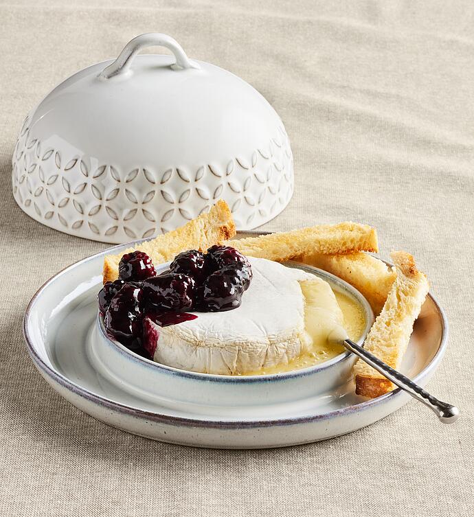 Stoneware Brie Baker