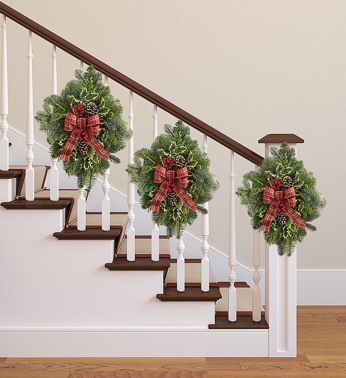 Holiday Evergreen Swag