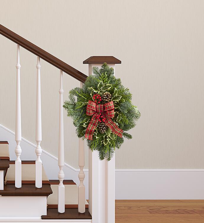 Holiday Evergreen Swag