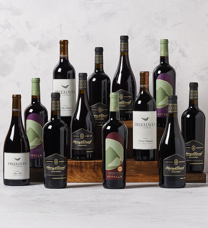 Premium Red Wine Collection - 12 Bottles
