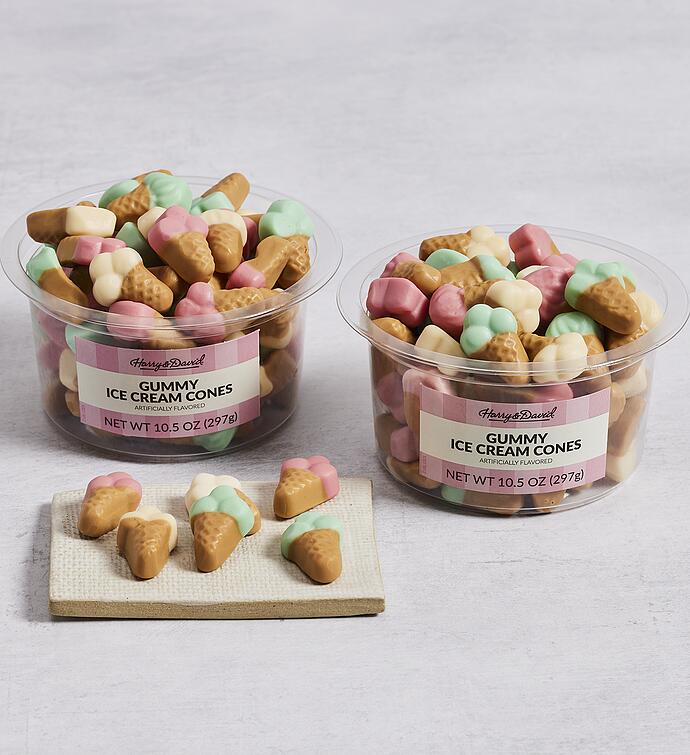Gummy Ice Cream Cones 2-Pack