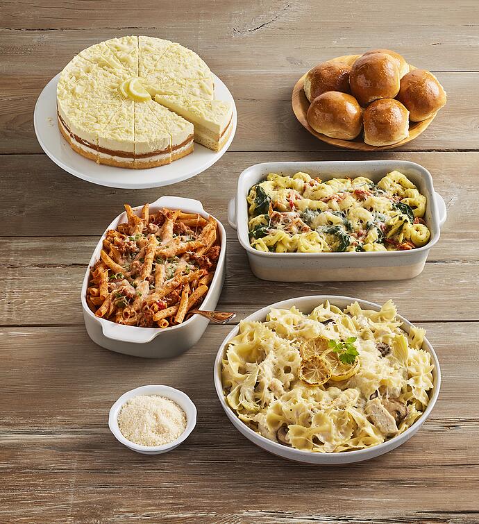 Italian Style Pasta Trio Meal