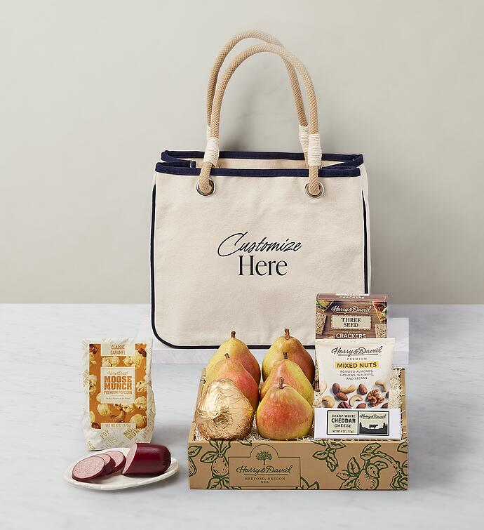 Harry's Gift Box and Personalized Tote