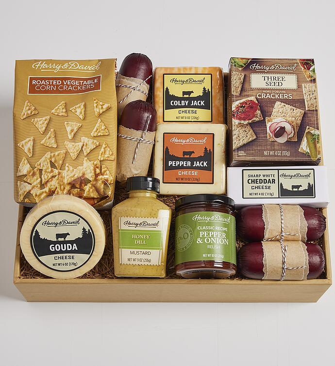 Harry & David® Supreme Meat and Cheese Gift Box
