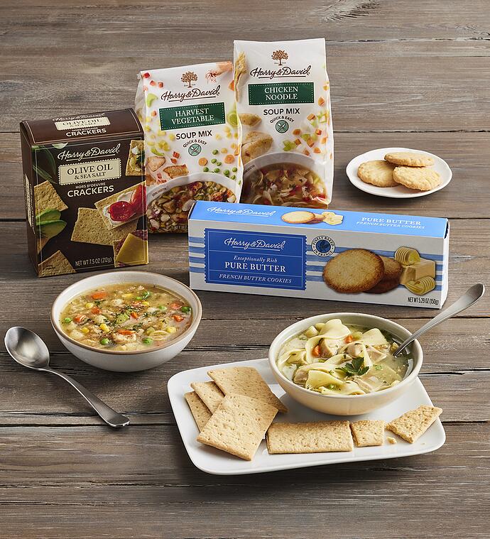 Comforting Soup Bundle, Prepared Food Assortments, Mixs by Harry & David