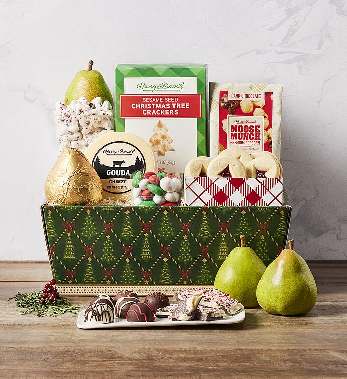 Classic Christmas Gift Basket