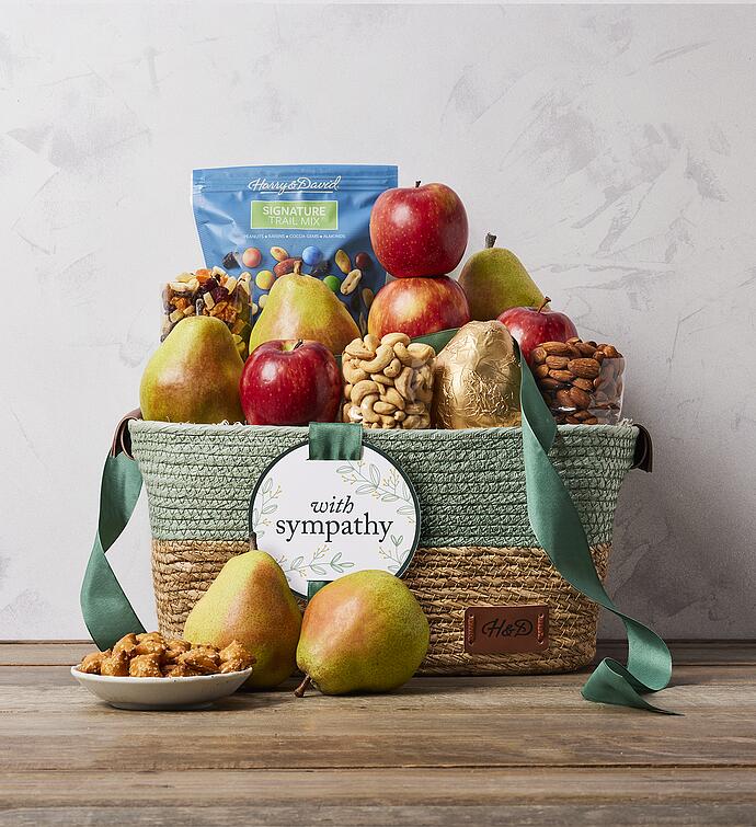 Sympathy Orchard Gift Basket | Harry & David