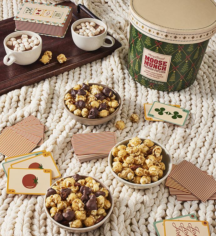 Moose Munch® Premium Popcorn Holiday Drum