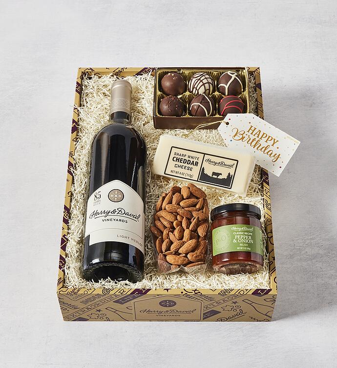 Birthday Red Wine Box