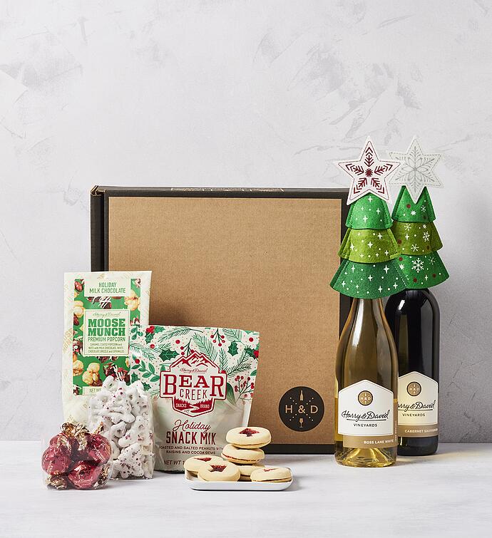 Winter Whimsy Wine Gift