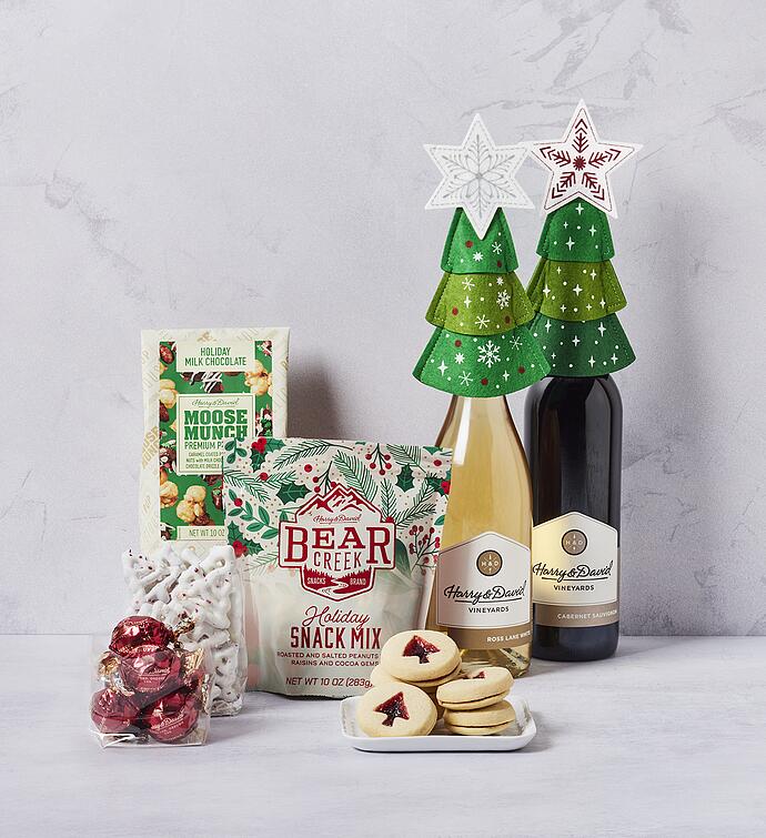 Winter Whimsy Wine Gift