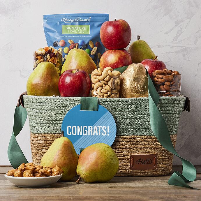 Congrats Orchard Gift Basket