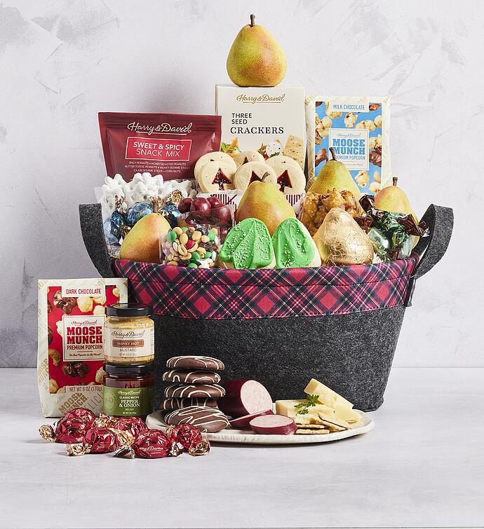 Deluxe Christmas Gift Basket 