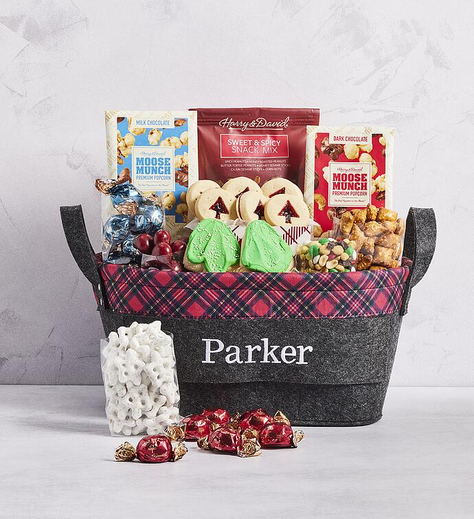 Personalized Christmas Gift Basket