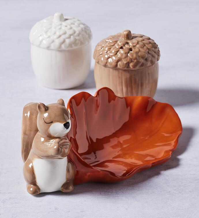 Acorn Salt and Pepper Shakers