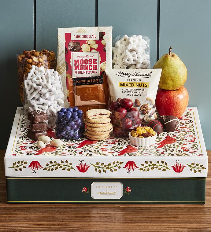 RIFLE PAPER CO. HARRY & DAVID Grand Holiday Gift Box