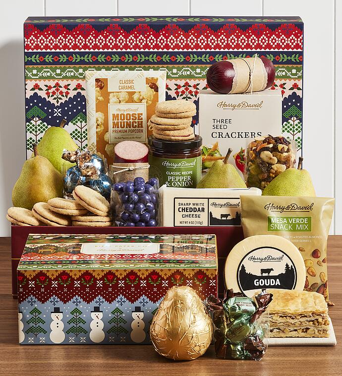 RIFLE PAPER CO. HARRY & DAVID Deluxe Holiday Gift Box 